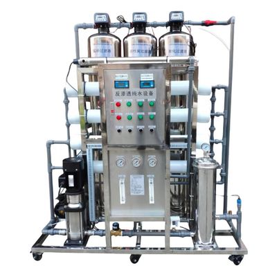 RO Brackish Water Filtration System 2500w With 2000L/H Capacity