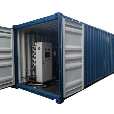 Buy 1000l Containerized Seawater Desalination System Producing 1 Ton Per Hour Water online manufacture