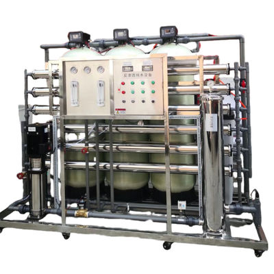 Buy Double Stage Reverse Osmosis Pure Water Treatment System 3000L/H online manufacture