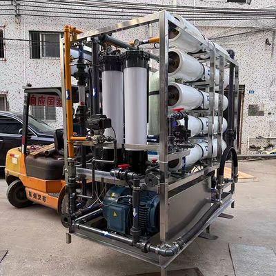 주문 1000L/H 고농도 소금물 정화 공장 online manufacture