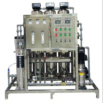 Automation Operational Runs Stainless Steel Reverse Osmosis Pure Water Configuration Customisable Flow Rate