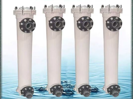 Large Flux Frp Filter Seawater Filtration Corrosion Resistant Vertical / Horizontal Frp Security Filter