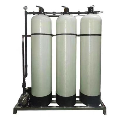 Frp Filter Tank Pretreatment Activated Carbon Quartz Sand Manganese Sand Tank Resin Softening Tank Multi-Media Filter
