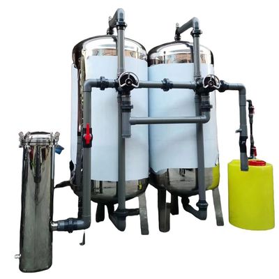 River Water Filtration Device, Water Production 8 Tons Per Hour