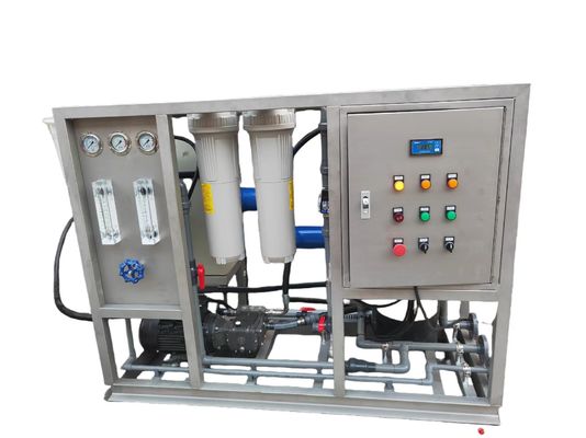 Horizontal Marine Freshwater Generator Daily Water Output 10 Tons