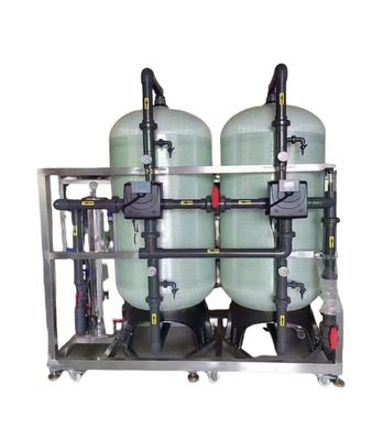 Fully Automatic Sand Carbon Filtration System, Daily Water Output 10 Tons