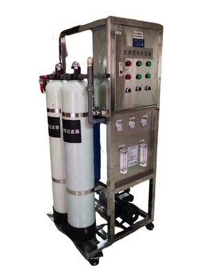 Simple Pure Water Production System, Producing 250l/H Of Water Per Hour