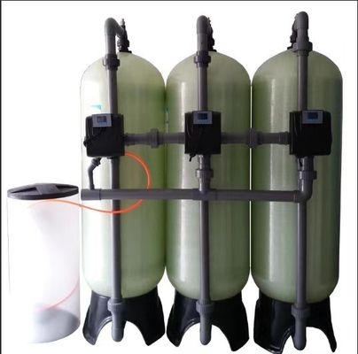10 Tons Of Three-Stage Softened Water Configuration, 10 Tons Of Water Per Hour
