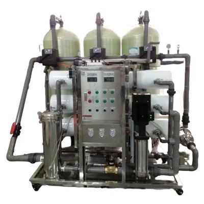Refrigeration Reverse Osmosis Brackish Water Filtration System 3000L/H
