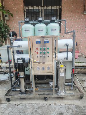 System Process Raw Water Tank to Usage Point Laboratory Grade Ultrapure Water Equipment with ≥60% System Recovery Rate